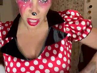 Milf destroys pussy with xxl dildo solo webcam
