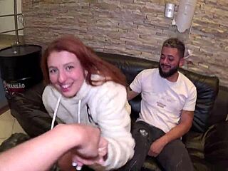 brazilian couple turns party into wild pussy pounding orgy
