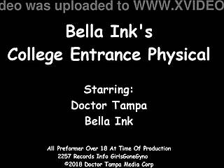 Bella Ink undergoes intriguing Tampa university physical exam