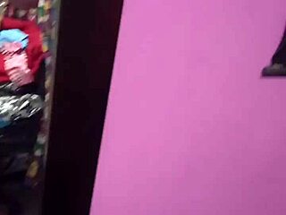 pink shirt ladyboy teases natural tits erotically 😘🌸💋