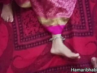 horny indian desi bhabhi saree pov hardcore wife big cock pounding