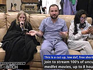 Jasmine's bush blasted by doctor tampa's massive cum load