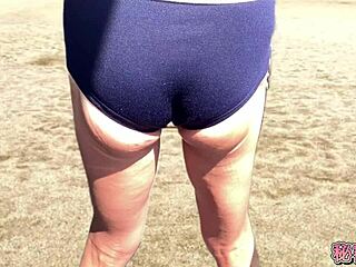 i stroke my cock in girl's bloomer outdoors