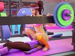sombra, brigitte, let's naughty workout with face sitting