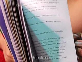 cum hard reading this sexy Argentinian redhead teacher's hot pussy story 📖💦