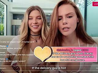 wanna see me live stream delivery guy creampie my pussy?