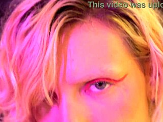 Busty Blonde Backstage Blowjob Handjob
