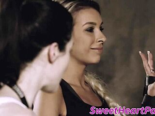 carmen caliente enjoys lesbian face sitting fun