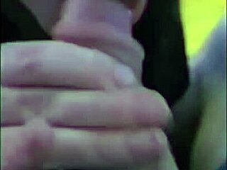Close up sloppy big tits wife blowjob gets intense