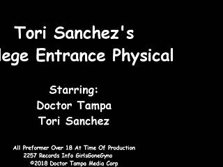 Tampa University Entrance Physical With Tori Sanchez