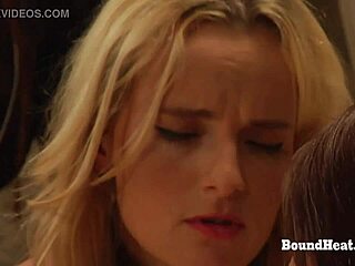 mistress humiliates two slaves using strapon and harsh punishments