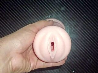 Kissing vagina then mouth close up