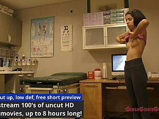 The sisters 1st gyno exam - angel santana & aria nicole