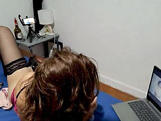 Amoul Solo 830 1 - White Slut Fuck In Satin Panties And Pink Corset Doggy Style Pov Blowjob