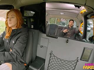 guy makes me orgasm hard in taxi