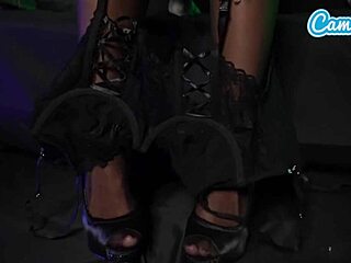 Horny wednesday addams masturbates until quivering orgasm