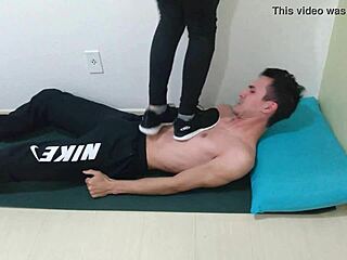 Mistress Emma Testing Her New Shoes Hard Trample