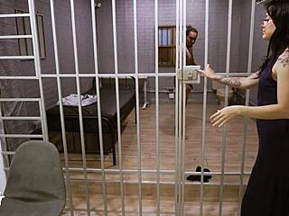 Policewoman Distracted Puts Horny Cindy Luna Petite 18+ And Axel Rey In Jail