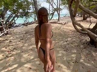 Me follo a mi esposa despu�s de un d�a en la playa