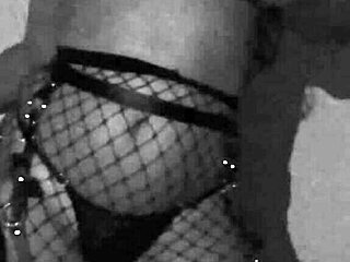 Hotwife dances in halloween costume