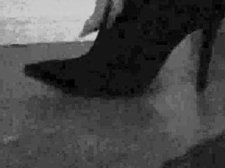 Hotwife dances in halloween costume
