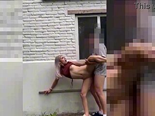Sexo De Pie Con La Vecina Flaca Y Cachonda Del Edificio El Colibr�