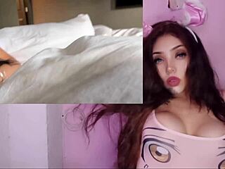 Big Tit Latina Shares Bed On Vacation