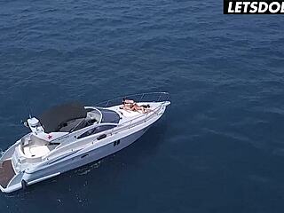 Ginebra bellucci marilyn crystal and isizzu amazing lesbian threesome on yacht letsdoeit