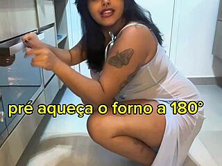 Gordinha juliana rides hard and cums in hot chocolate scene