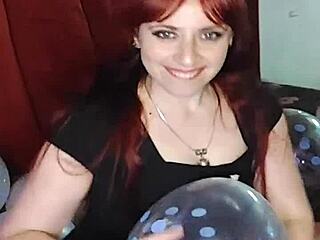 Shyyfxx Riding And Popping Balloons With Ass Looper Fetish