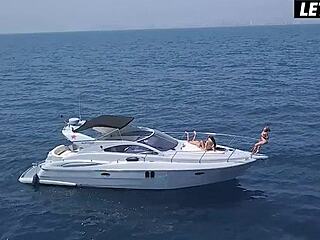 Ginebra bellucci marilyn crystal and isizzu amazing lesbian threesome on yacht letsdoeit