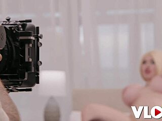 busty blonde bibi bugatti shows naughty side on cam