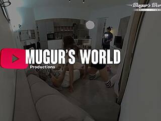 russian porn actress kristina grace and mugur fuck on a bed