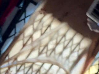 Horny latina neighbor rides cock while husband is away