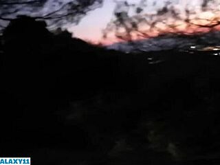 public sex and creampie pussy