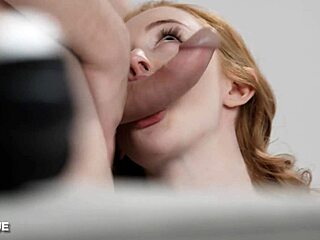Pretty Redhead Babe Lenina Crowne Fucked Passionately In Photoshoot