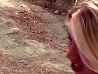 Lucky Asian Guy Enjoys Blonde Bimbo In Stockings