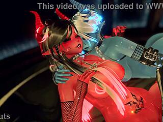 Vipsluts Succubus Lesbians Fingers Girlfriends Pussy Till She Cums Hard