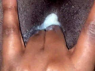 My hairy pretty pussy cumming