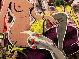 Vintage erotic drawings
