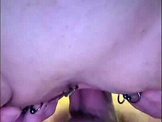 Milf slut close up pussy farting fuck