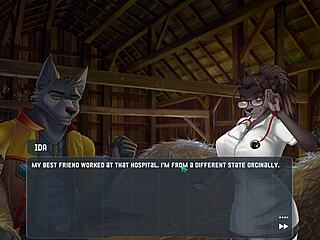 Furry hentai game episode two with match three action