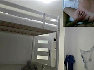 Milf suddenly got sperm in her ass from stranger in mixed hostel