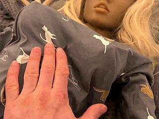 the villain in the mask fucks a sex doll on halloween