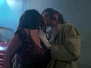 Lesbian classic parody with big tits milf