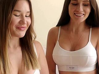 Amalia davis teases her neighbor wildly