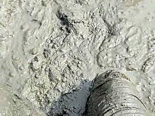 mudding in county park lakebed 2