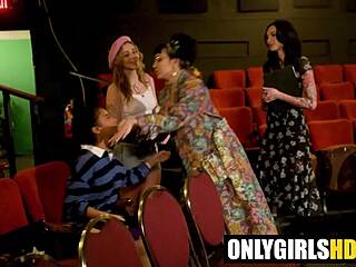 lesbian director backstage lust with charlotte sins