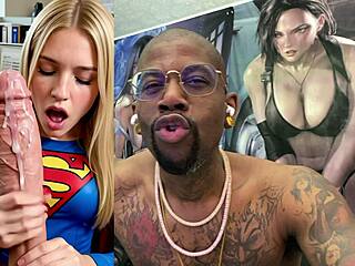 Supergirl jerks off her stepcousin and makes him cum fucking miss america in her tight ass big breast tight bald pussy slut in the forest ebony girl jerks off a bwc ai generated