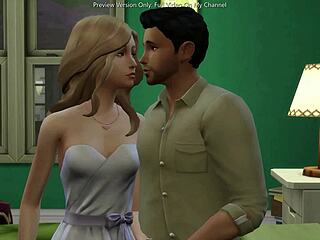 Shy Teen Gets First Creampie In Sims 4 Hentai